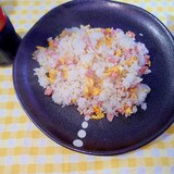 子供の頃ばーちゃんがよく作ってくれたビンボー焼き飯